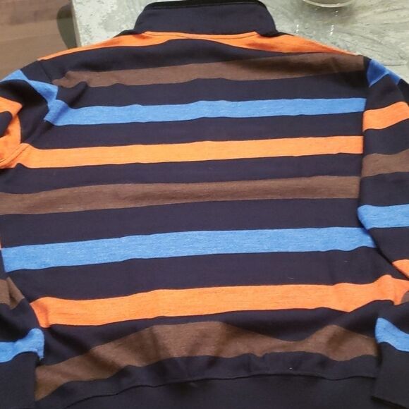 Paul&Shark Yachting Men's Mjlti Color Italian Wool Luxury Sweater Large - Picture 6 of 8